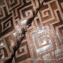 Tecido composto de camurça bronzeada para tecido de sofá